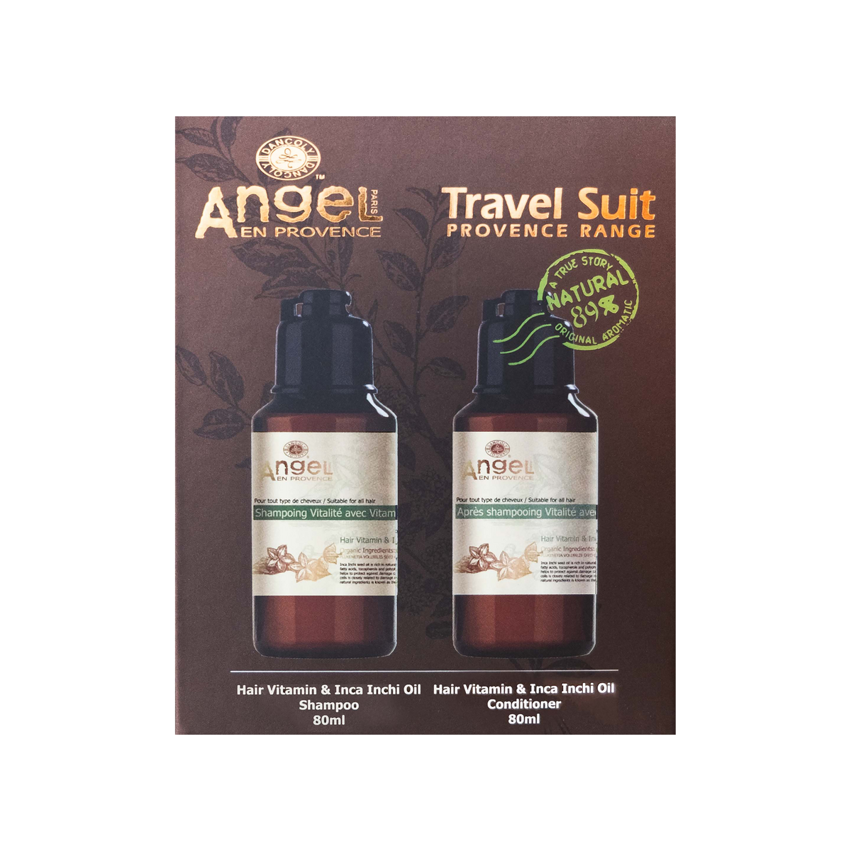 Angel Hair Vitamin & Inca Inchi Oil Travel Duo 80ml