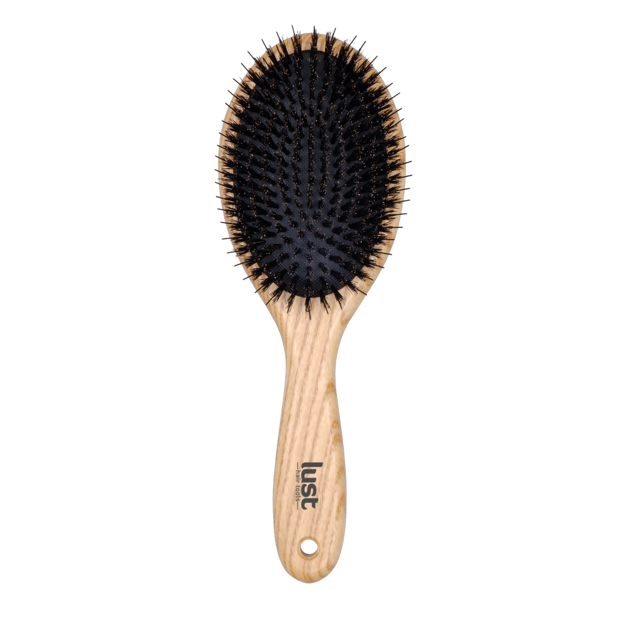 Wooden Oval BOAR Bristle brush