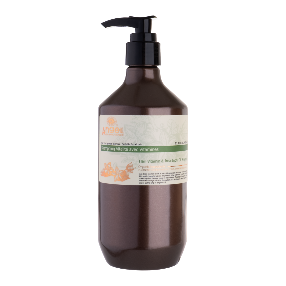 Angel Vitamin & Inca Inchi Oil Shampoo 400ml