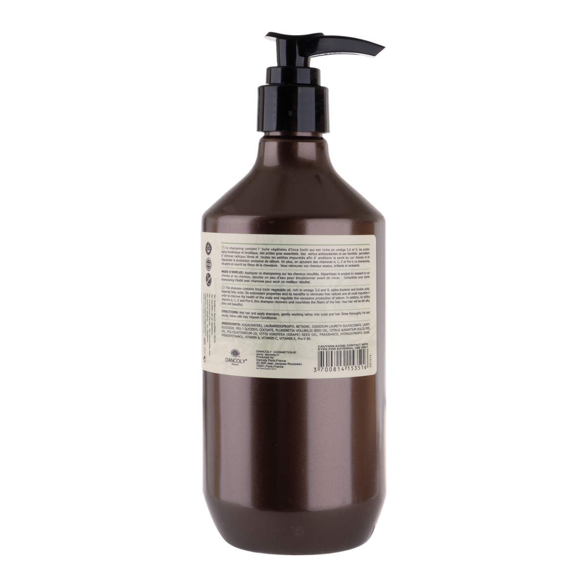 Angel Vitamin & Inca Inchi Oil Shampoo 400ml